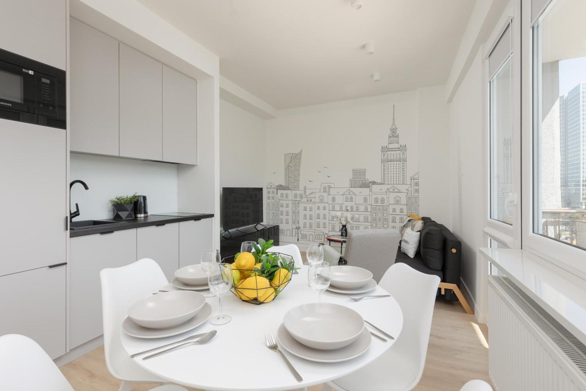 Amazing Spacious Apartments In Warsaw City Center By Noclegi Renters Zewnętrze zdjęcie